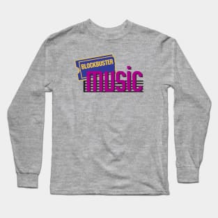 Blockbuster Music - Defunct Music Store Long Sleeve T-Shirt